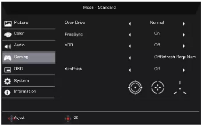 ACER KG240YE3 - Jeux - 1