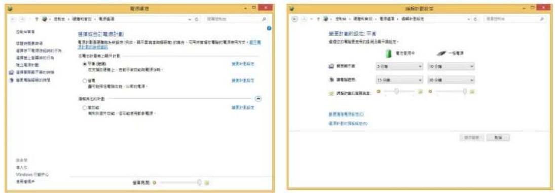 ACER TravelMate P852-QG - 電源選項 - 1