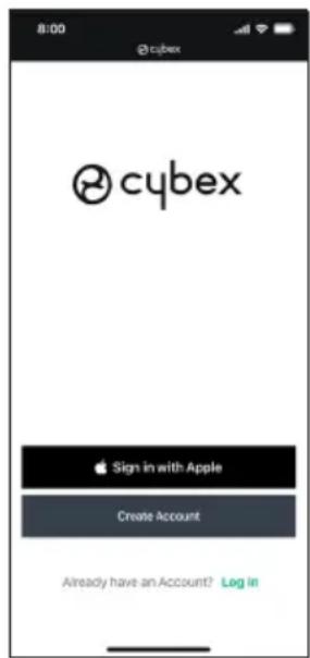 CYBEX Eternis S - Prepare the CYBEX Mobile Application - 4