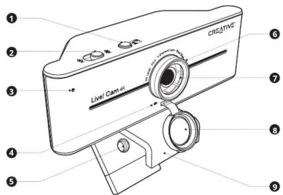 CREATIVE Live! Cam Sync 4K - 使用产品前请阅读使用说明 - 1