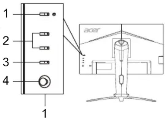 ACER XV253QX - Ulkoiset ohjauslaitteet - 2