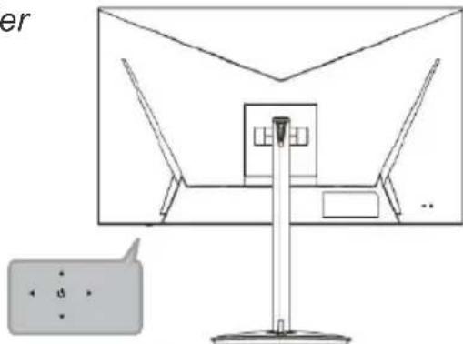 ACER XZ242QP - Monitörünüzün bilgisayara bağlanması - 1