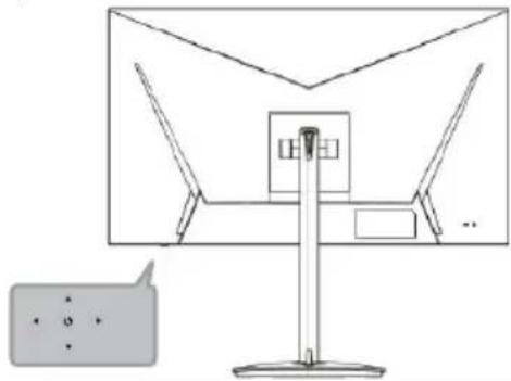 ACER XZ242QP - Zewnętrzne elementy sterowania - 1