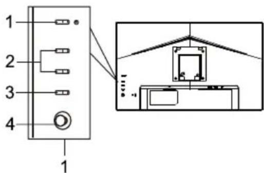 ACER Nitro XFA253QZ - Control extern - 1