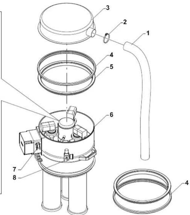NILFISK 3707/10 - Recommended spare parts - 13