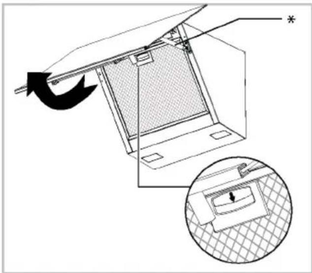 BEKO BHCA66641BFBHS - Wyjmowanie aluminiowych filtrów - 1