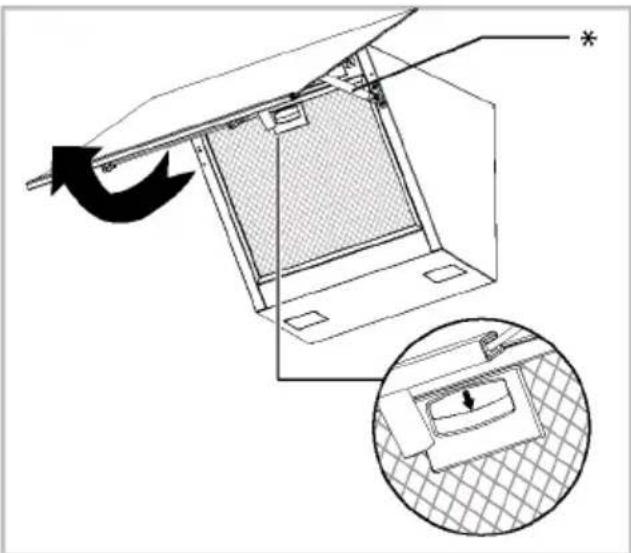BEKO BHCA66641BFBHS - Removing aluminium filters - 1