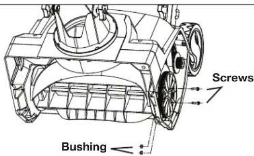 Snow Joe SJ618E - Replacing the Plastic Auger - 4