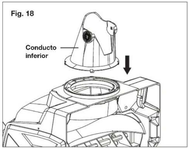 Snow Joe SJ618E - Ensamblado del conducto de descarga - 1