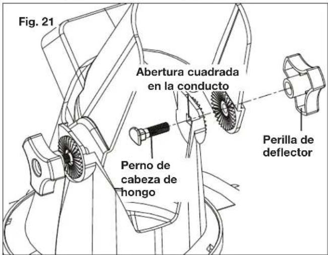 Snow Joe SJ618E - Ensamblado del conducto de descarga - 4