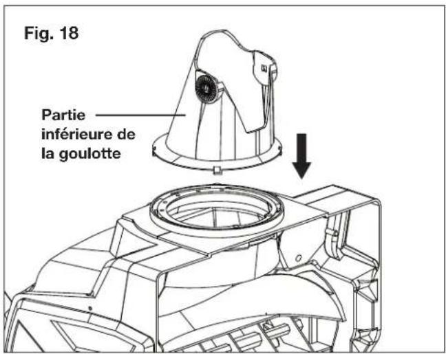 Snow Joe SJ618E - Assemblage de la goulotte d'éjection - 1