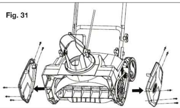 Snow Joe SJ618E - Replacing the Plastic Auger - 2