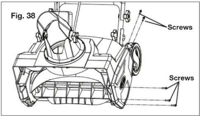 Snow Joe SJ618E - Replacing the Belt - 1