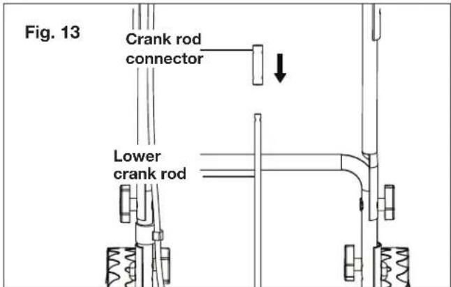 Snow Joe SJ618E - Chute Crank Assembly - 5