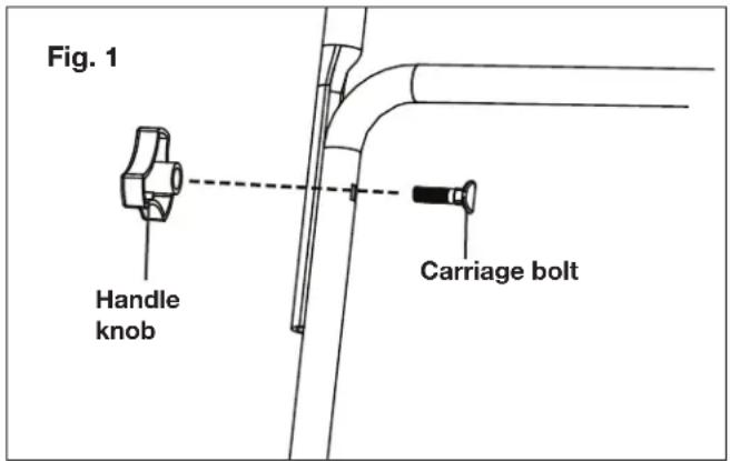 Snow Joe SJ618E - Upper, Middle and Lower Frame Assembly - 1