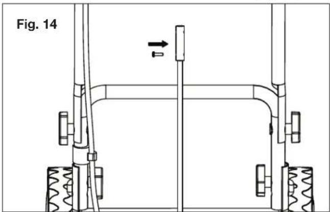 Snow Joe SJ618E - Chute Crank Assembly - 8