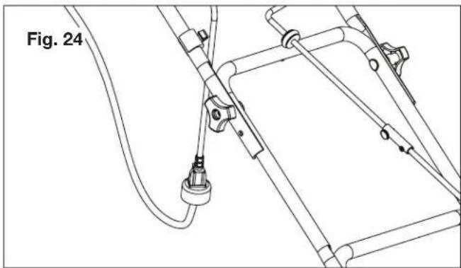 Snow Joe SJ618E - Aseguramiento del cable de extensión - 2