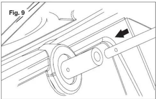 Snow Joe SJ618E - Chute Crank Assembly - 3
