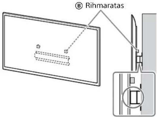 SONY KD-50X80L - Töstke teler või LCD-kuvar üles. - 1