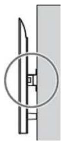 SONY KD-50X80L - Monteringssted for baseadapter ① - 7
