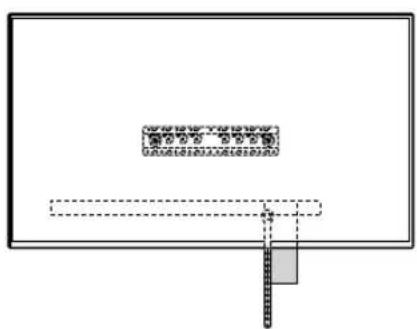 SONY KD-50X80L - Als standaardmontage (2-a) is gekozen: - 3