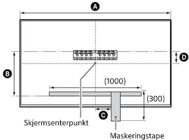 SONY KD-50X80L - Monteringssted for sokkeladapter ① - 2