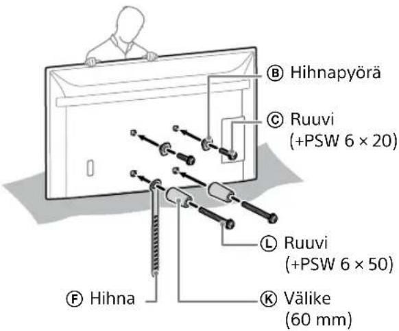 SONY KD-50X80L - Huomautus - 1