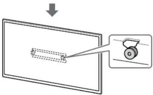 SONY KD-50X80L - Lắp đặt TV hoặc Màn hình LCD lên Chân để (20) Ⓐ hoặc Khóp nói chân để ①. - 4