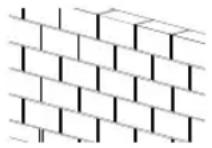 SONY KD-50X80L - Lita ściana z betonu lub bloczków betonowych - 1
