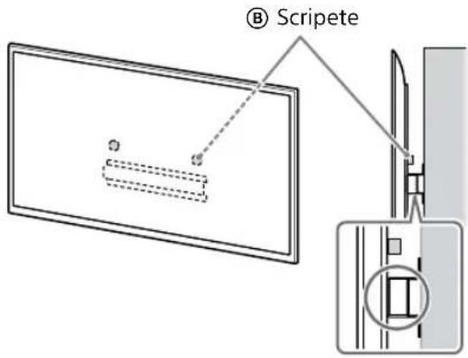 SONY KD-50X80L - Ridicați televizorul sau monitorul LCD. - 1