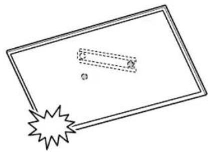 SONY KD-50X80L - 將電視機或 LCD 顯示器安裝到底座（20）④ 或底座轉接器 ① 上。 - 1
