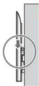 SONY KD-50X80L - Als standaardmontage (2-a) is gekozen: - 1