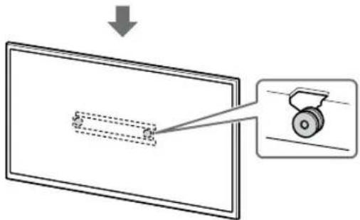 SONY KD-50X80L - Namontujte televízny prijímač alebo LCD monitor na podstavec (20) Ⓐ alebo adaptér podstavca Ⓘ. - 8