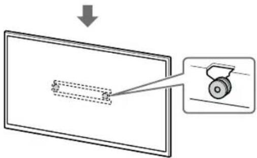 SONY KD-50X80L - Lắp đặt TV hoặc Màn hình LCD lên Chân để (20) Ⓐ hoặc Khóp nói chân để ①. - 7
