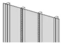 SONY KD-50X80L - Місце встановлення перехідника для Бази ① - 3