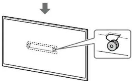 SONY KD-50X80L - Televizor ali monitor LCD vgradite na podstavek (20) Ⓐ ali prilagodilnik podstavka ①. - 7