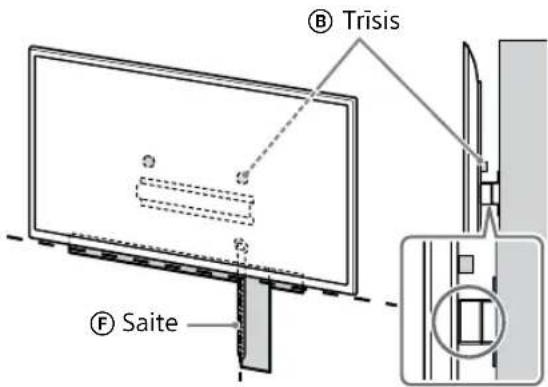 SONY KD-50X80L - Paceliet televizoru vai LCD monitoru. - 1