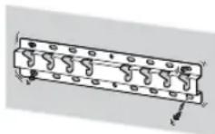 SONY KD-50X80L - Instalați dispozitivul de montare pe perete în condiții de siguranță, urmând indicațiile din acest manual de instructiuni. - 1