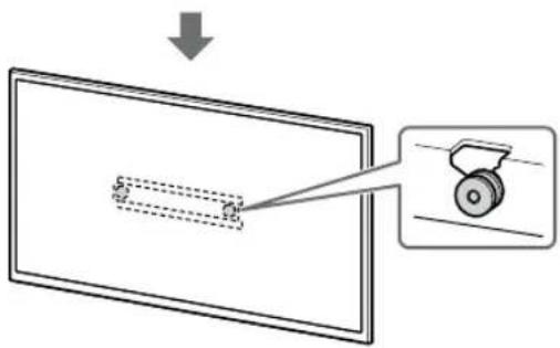 SONY KD-50X80L - Televizyonu veya LCD Monitörü Taban (20) Ⓐ veya Taban Adaptörü Ⓘ üzerine monte edin. - 7