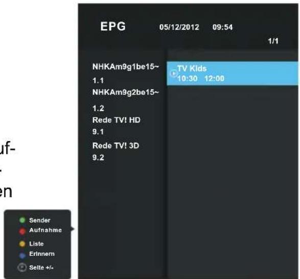 Blue 55BU800 - PROGRAMME-GUIDE (Im DTV Modus) - 1
