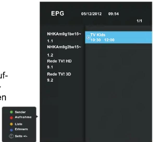 Blue 43BU800 - PROGRAMME-GUIDE (Im DTV Modus) - 1