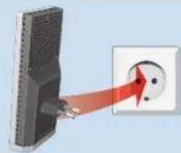 AVM FRITZ!WLAN Repeater 1160 - FRITZ!WLAN Repeater 1160 met een druk op de knop met WiFi verbinden - 1