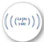 AVM FRITZ!WLAN Repeater 1160 - WPS button - 1