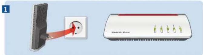 AVM FRITZ!WLAN Repeater 1160 - Conectar el FRITZ!WLAN Repeater 1160 a la red WiFi pulsando un botón - 1
