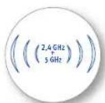 AVM FRITZ!WLAN Repeater 1160 - WPS-knop - 1