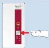 AVM FRITZ!WLAN Repeater 1160 - FRITZ!WLAN Repeater 1160 met een druk op de knop met WiFi verbinden - 3