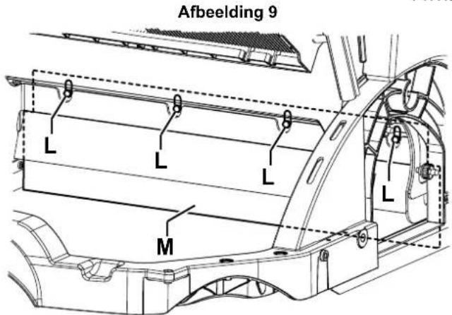 NILFISK SW900 - Controle van de voorste flap en controle/afstelling van de achterste flap - 5