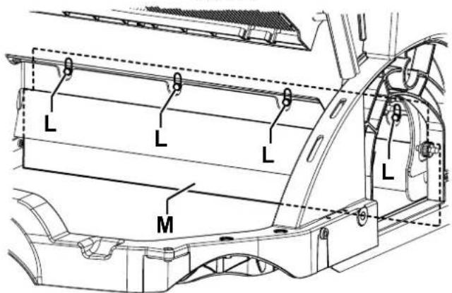 NILFISK SW900 - Front Skirt Check and Rear Skirt Check/Adjustment - 5