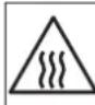 NILFISK VHS120 - Risks to the presence of residual high temperature after stopping the vacuum unit. - 2