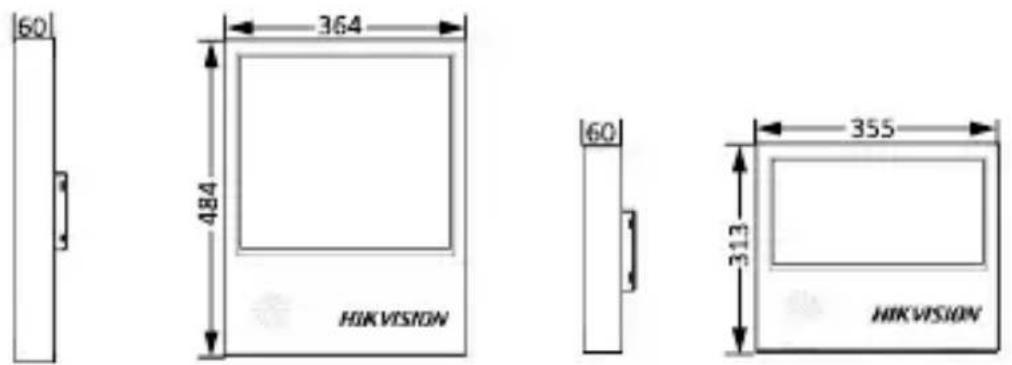 Hikvision DS-TVL121-9-6D - Rozměry - 1